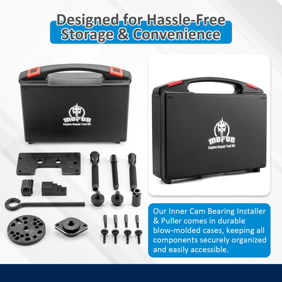 Twin Cam Inner Cam Bearing Installer & Puller Tool For Harley 99-17 TC 99 103 - Imagem 3 de 4