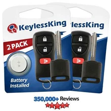 2 New 3b Replacement Keyless Entry Car Remote Fob with 46 Chip Key for Kbrastu15