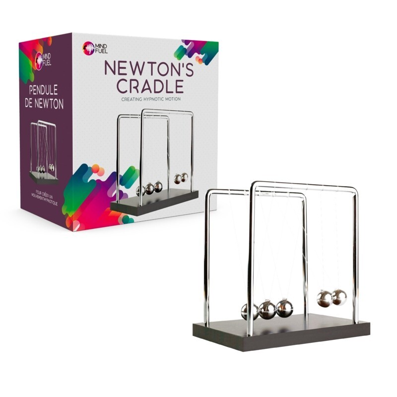 Newton's Cradle Physics and Momentum Desk Accessory