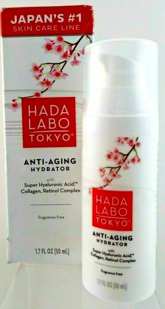 Hada Labo Tokyo Anti-Aging Hydrator, 1.7 oz Gentle for all Skin Types ~ Unisex