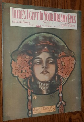 There's Egypt in Your Dreamy Eyes by Brown & Spence Inez Casseau Cover Art