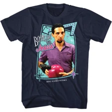 Big Lebowski Bowling with Jesus Men's T Shirt