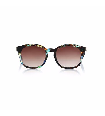 Diesel D0190 Col.55F Colorful Havana Round Plastic Sunglasses Frame 52-19-145 LP