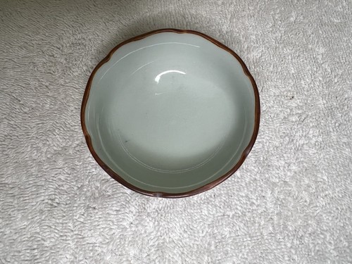 Ring Holder Japanese Porcelain Imari Leaf Shaped Dish Bowl Vintage - Picture 5 of 6