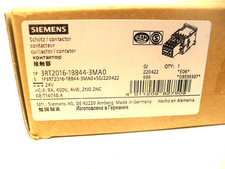 3RT2016-1BB44-3MA0  Siemens contactor w/ A8E56200509430 AUX USA SELLER nib