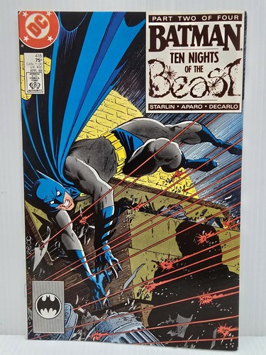 Batman #417 - #420 (1988). Ten Nights of the Beast !!! - Picture 2 of 4
