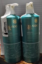 Pair Of Orlando Pita Argan Gloss Shampoo Moroccan Argan Oil 27oz Glossy Shiny