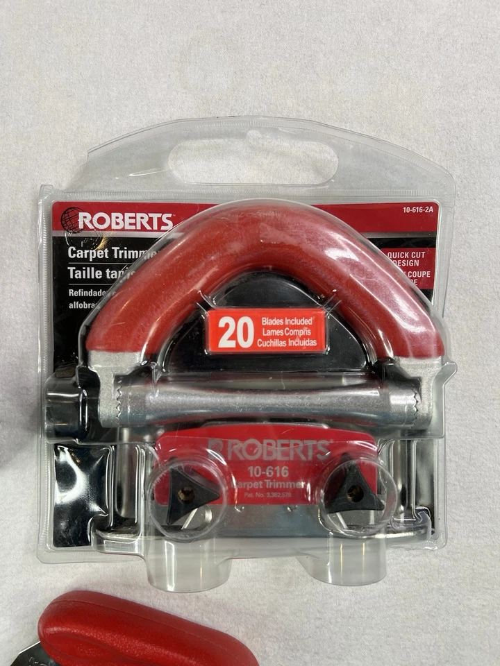 Roberts 10-616-2A Recortadora de alfombras convencional + Cuchillo Cojín Cortador trasero + Cinta Foto 2 de 4