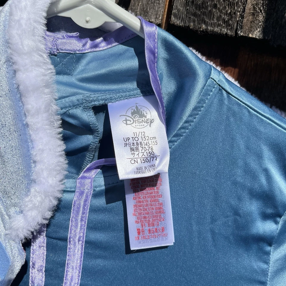 NWOT Deluxe Disney Parks Olaf’s Frozen Adventure Anna Costume Dress, Girls 11/12 - Image 4 of 4