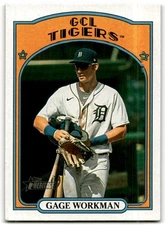 2021 Topps Heritage Minor League #115 Gage Workman