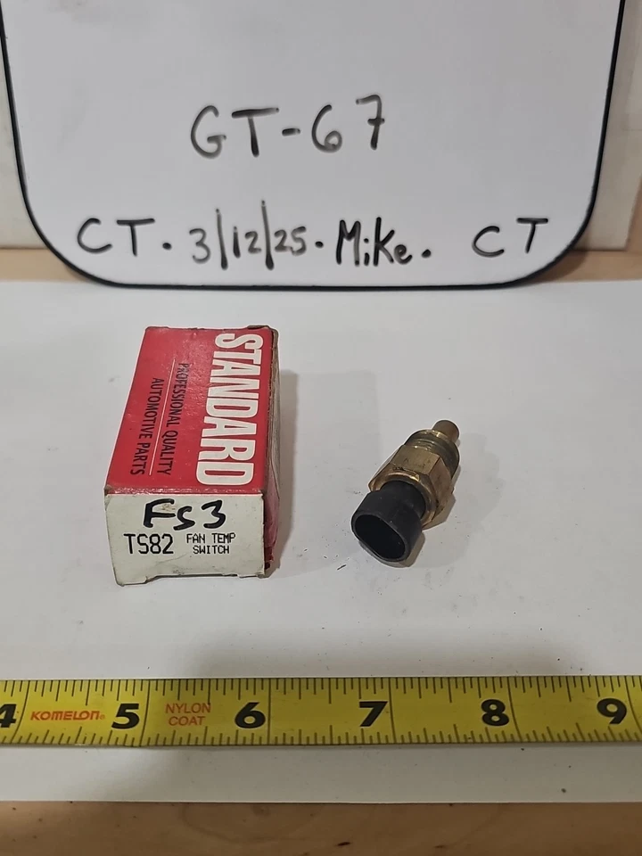 Engine Cooling Fan Switch Standard Auto Parts TS-82 - Image 4 of 4
