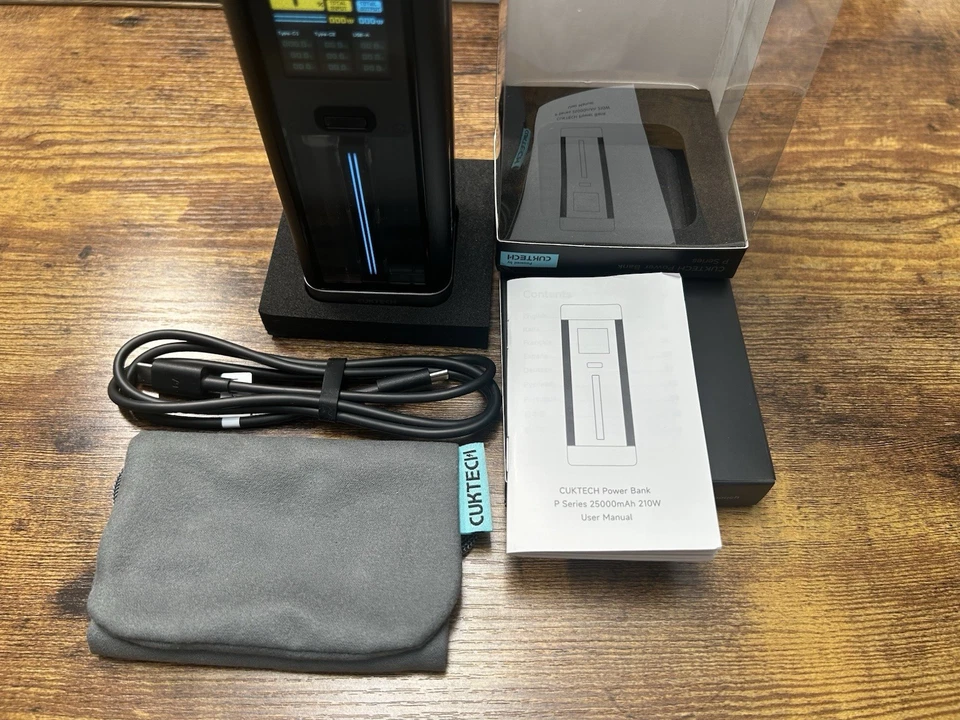 CUKTECH PowerPack Power Bank 210W Type C Mobile Phone Laptop Battery Pack - Image 2 of 3