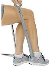 Vive Long Shoe Horn with Handle for Seniors 23" - Sock Remover and Long Handled
