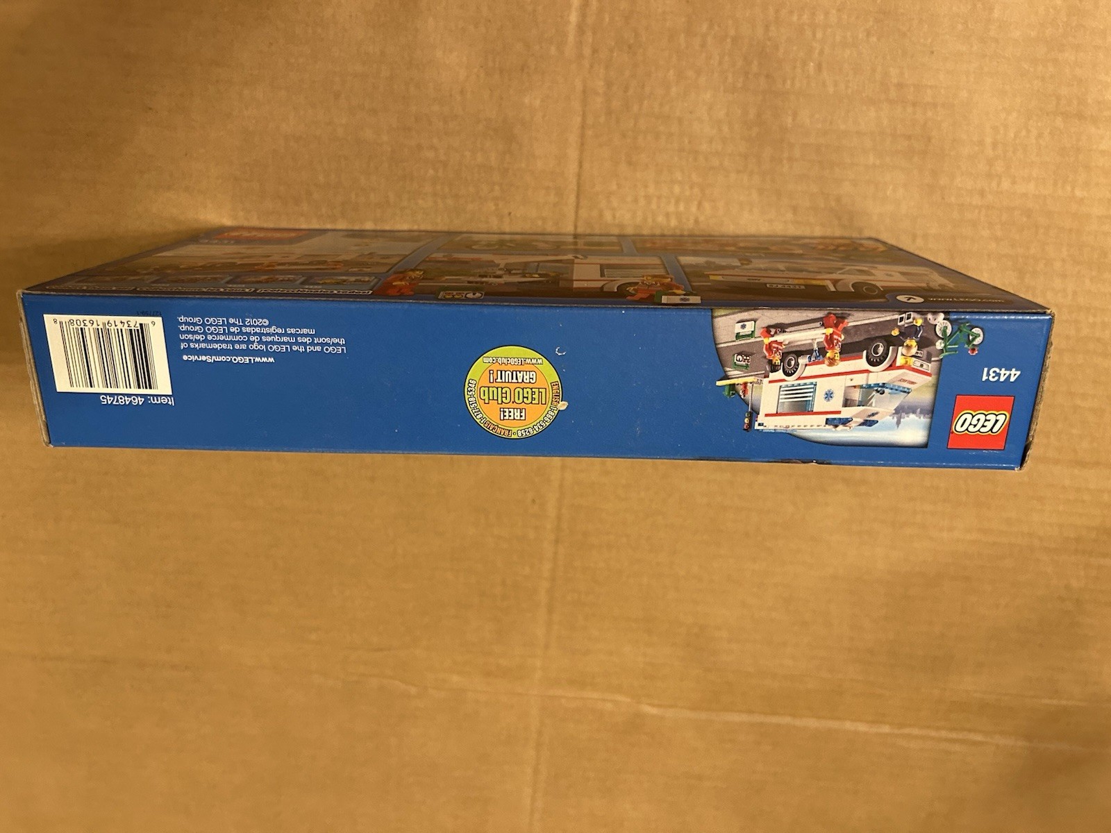 LEGO CITY: Ambulance (4431)-Brand New In Factory Sealed Box ...