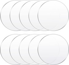 10 Pieces 6 Inch Clear Acrylic Circle Sheet Acrylic round Disc Acrylic Circle