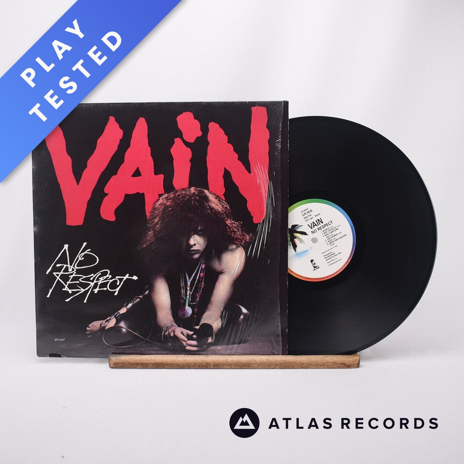 Vain No Respect A-1 B-1 LP Album Vinyl Record ILPS 9938 Island Records - VG+/VG+