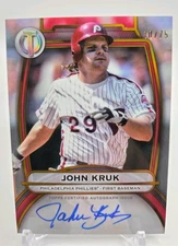 2025 Topps Tribute - Tribute Autographs John Kruk /75 Philadelphia Phillies