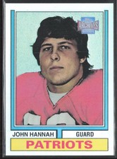 2001 Topps Archives Reserve #93 John Hannah Refractor New England Patriots (Z)