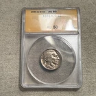 1936-D/D  Buffalo Nickel ANACS AU50  RPM#5 D over D Nice strike!