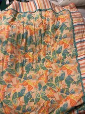 The Matilda Jane Coperta da Giardino Farfalla Reversibile Farfalla e Strisce.