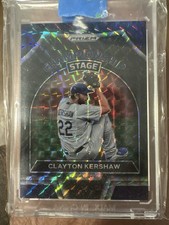 2022 Panini Prizm Championship Stage Clayton Kershaw Black Finite Prizm /1 🔥🔥