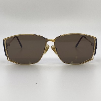 Vintage Yves Saint Laurent 6002 Y 106 Sunglasses Gold/Tortoise Italy FRAMES ONLY Vintage Yves Saint Laurent 6002 Y 106 Sunglasses Gold  main image 3