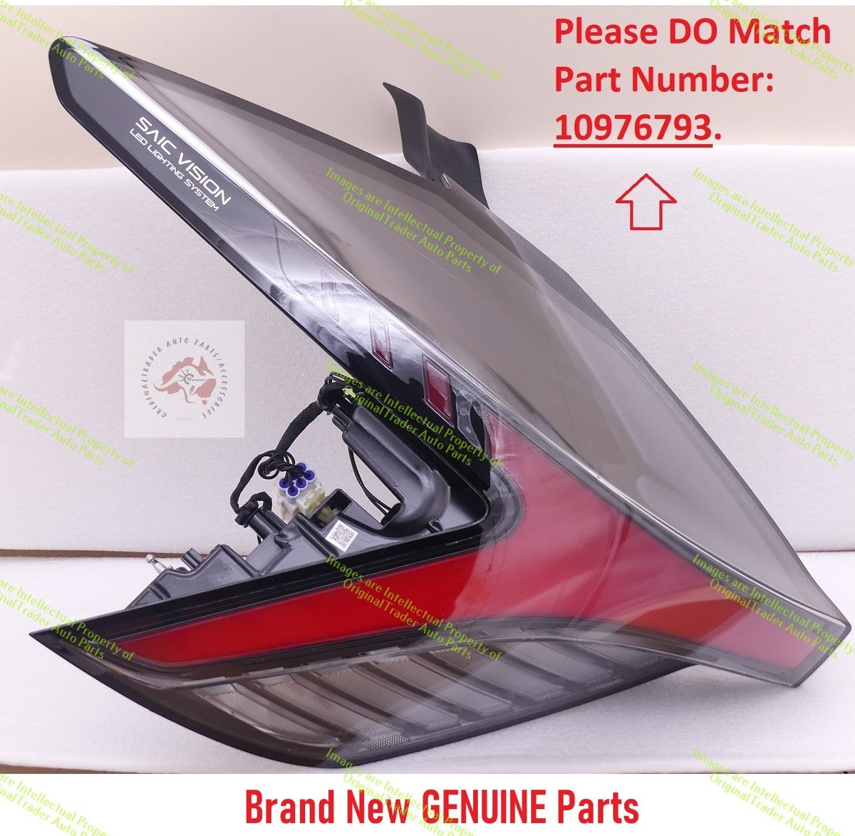 Brand New GENUINE MG4 Taillight Tail Lamp LED Left Side N/S EH32