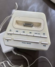 iHome iP40 30-Pin iPod iPhone Dock FM Alarm Clock Radio TESTED WORKING