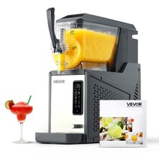 VEVOR Slushie Machine 4L/135oz No Ice Needed Frozen Drink Maker with Single Tank