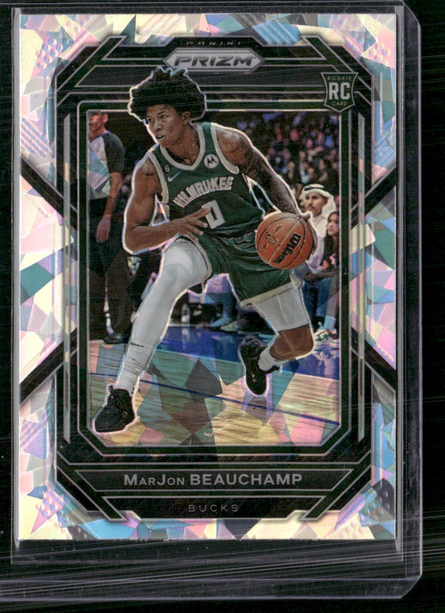 2022-23 Panini Prizm #268 MarJon Beauchamp Prizms Ice