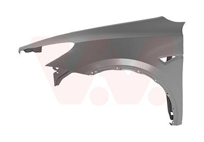 VAN Wezel 6906655 Kotfluegel Vo. Li. Tesla Model Y Baujahr: 03/2019 FüR Tesla-image