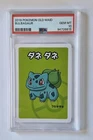 2019 Pokémon Old Maid Bulbasaur PSA 10