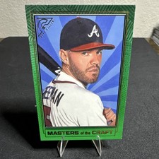 Topps 2021 Gallery Masters of the Craft Freddie Freeman MTC-8 Green /250