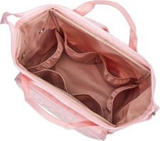 Crochet Bag Organizer Yarn Storage Knitting Bag for Projects Hooks Needles