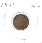 1901 US Indian Head Cent  G Good Free Shipping