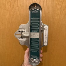 Vintage Brannock Device Foot Measurement Girls StrideRite Shoes 02