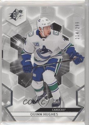 2020-21 SPx 214/299 Quinn Hughes #43 yc8