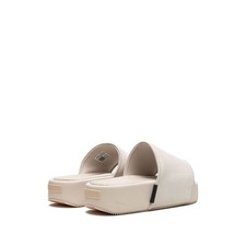 Y3 YOHJI YAMAMOTO Ecru Leather Platform Slides Sandals Womens Size 11