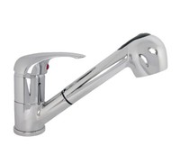 Puteus Niederdruck Armatur Mix In Chrom Mit Verstellbarer Handbrause