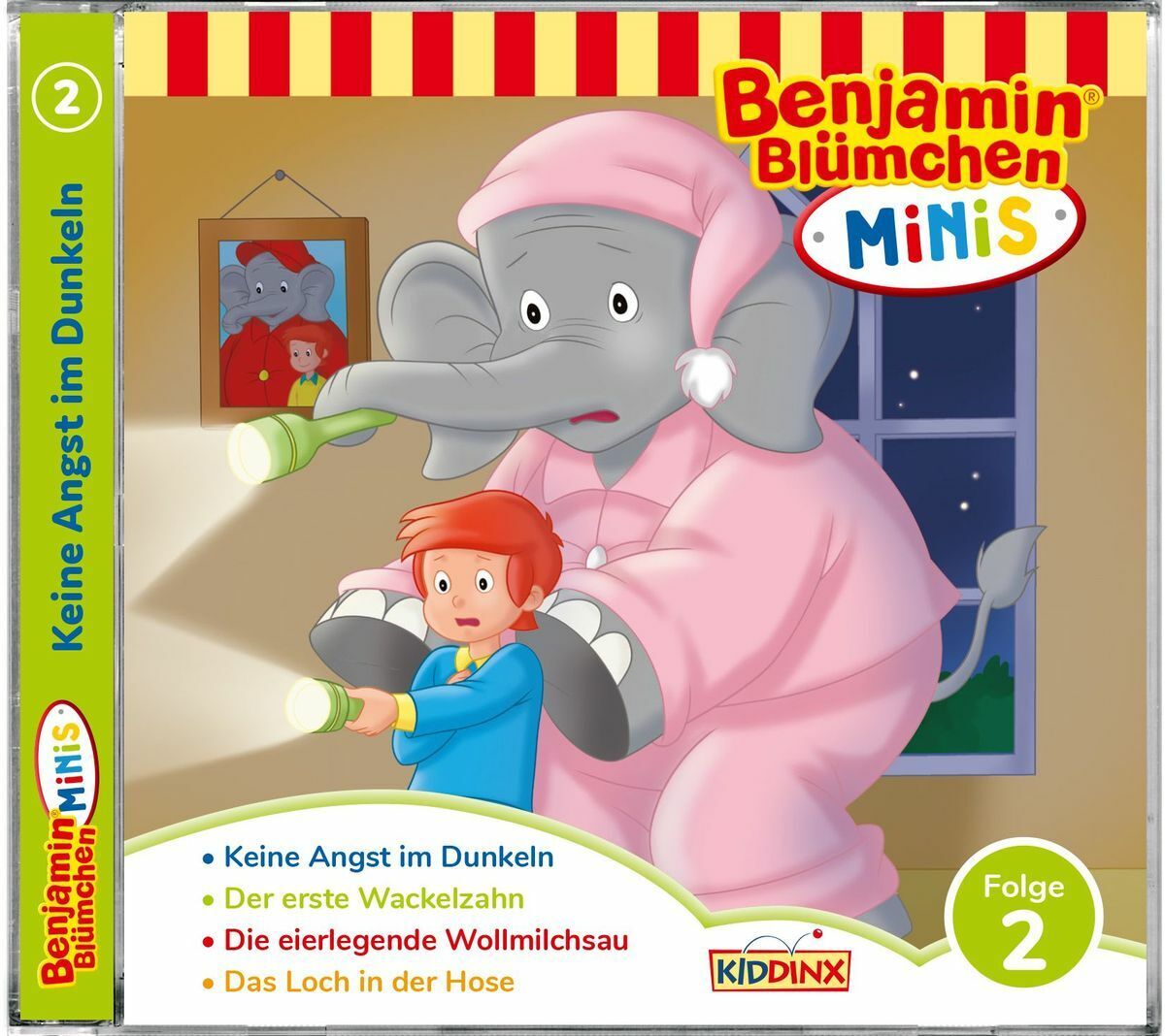 Thumbnail - Benjamin Blümchen Minis 2 Keine Angst Dunkeln Elefant