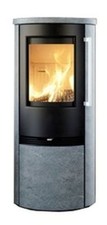 Kaminofen TermaTech TT21RHS Schwarz mit Speckstein 5 kW mit Optionen