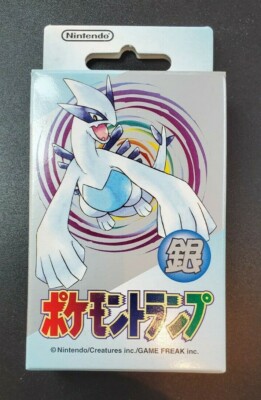 pokemon poker cards 1999 1999 Pokémon Nintendo Lugia Silver Poker Deck Playing Cards - Pick Your  Card