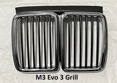 Genuine BMW E30 M3 Evo 3 Front Centre Radiator Kidney Grill 51132233001