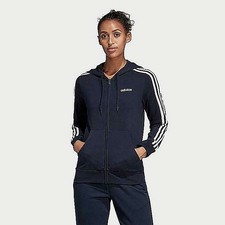 adidas essentials 3 stripe hoodie