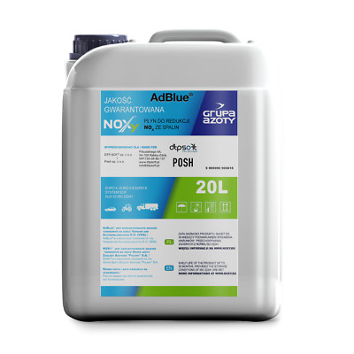 AdBlue 20L SCR Harnstofflösung Diesel ISO 22241 mit Ausgießer Dieselmotoren