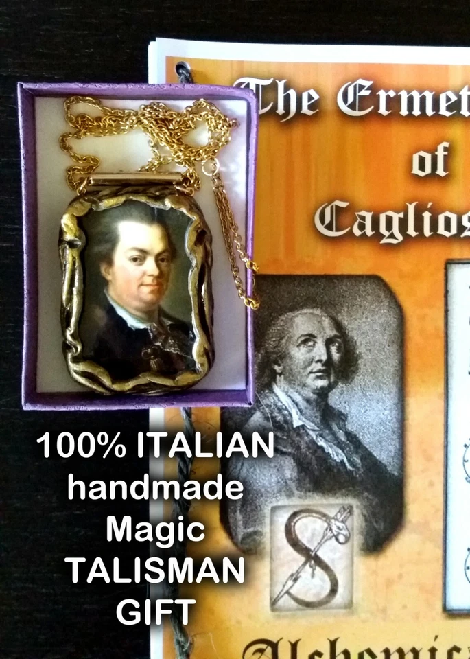 antique book alchemy cabalistic magic occult grimoire manuscript cagliostro GIFT - Image 3 of 4