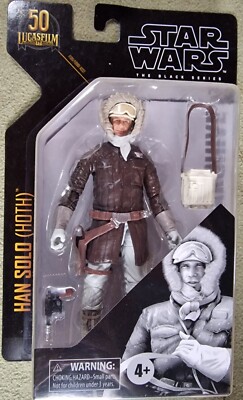 Star Wars The Black Series Archive Line Han Solo (Hoth)