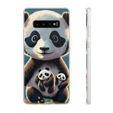 Adorable panda flexi Case for Samsung or iphone