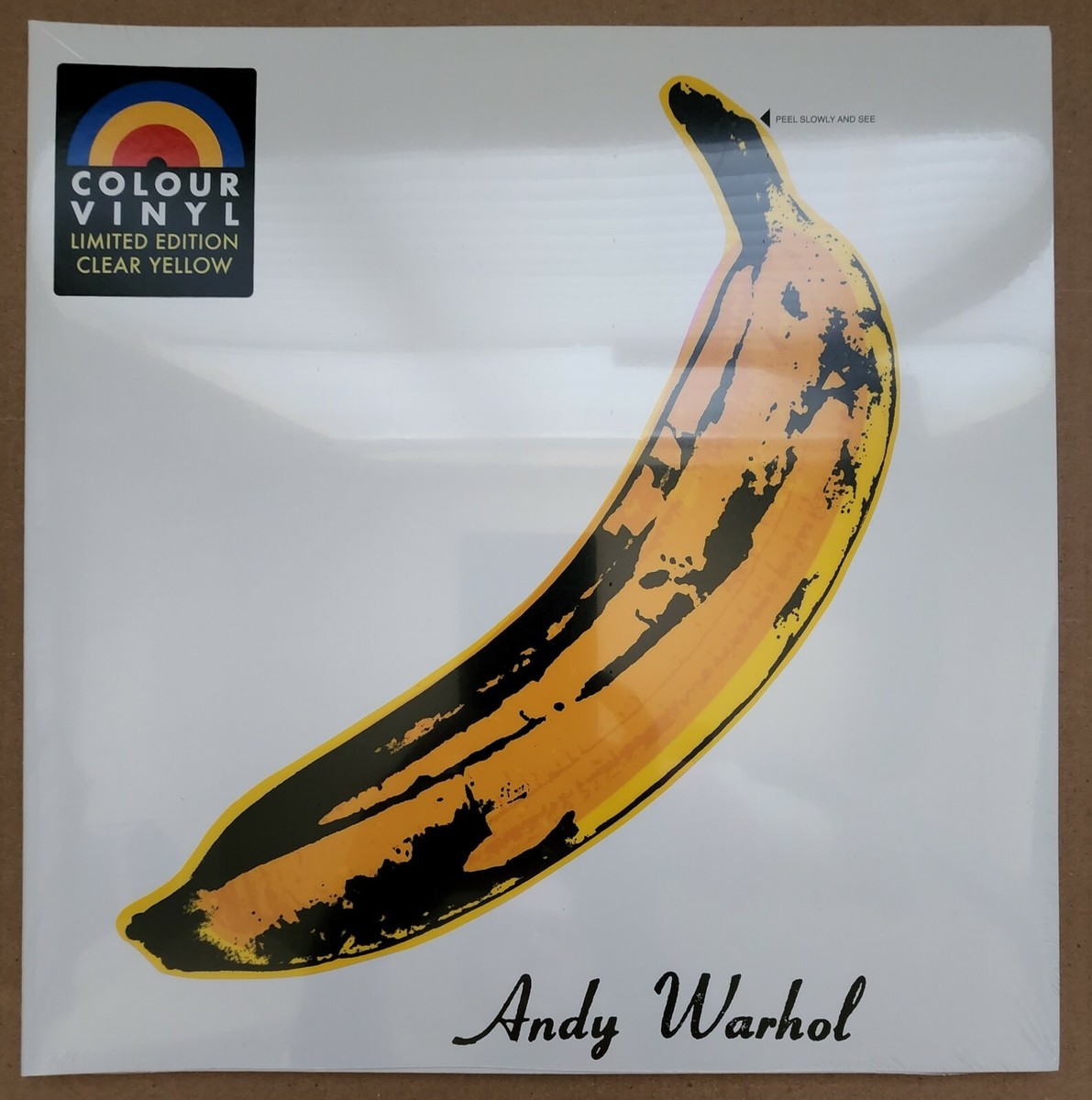 The Velvet Underground & Nico: Andy Warhol - New 1 LP Clear Yellow