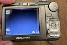 Olympus FE310 8.0MP 5X Optical Zoom Digital Camera For Parts Or Repair No Card